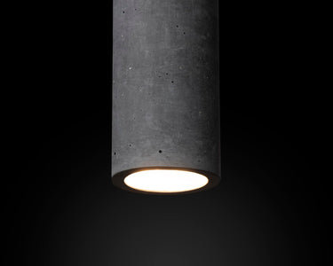 GRAY Concrete Pendant Light